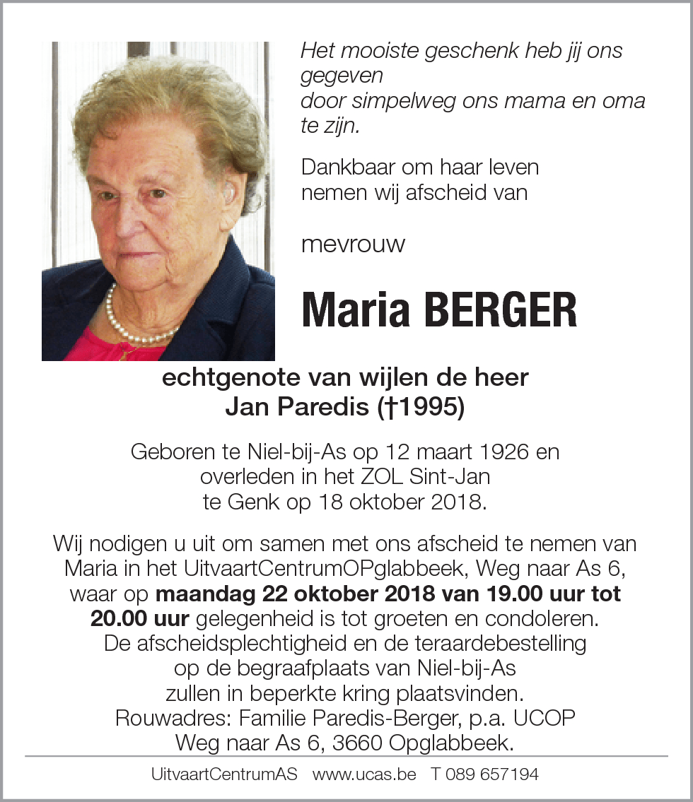 Maria Berger