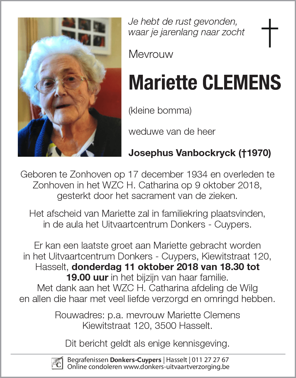 Mariette Clemens