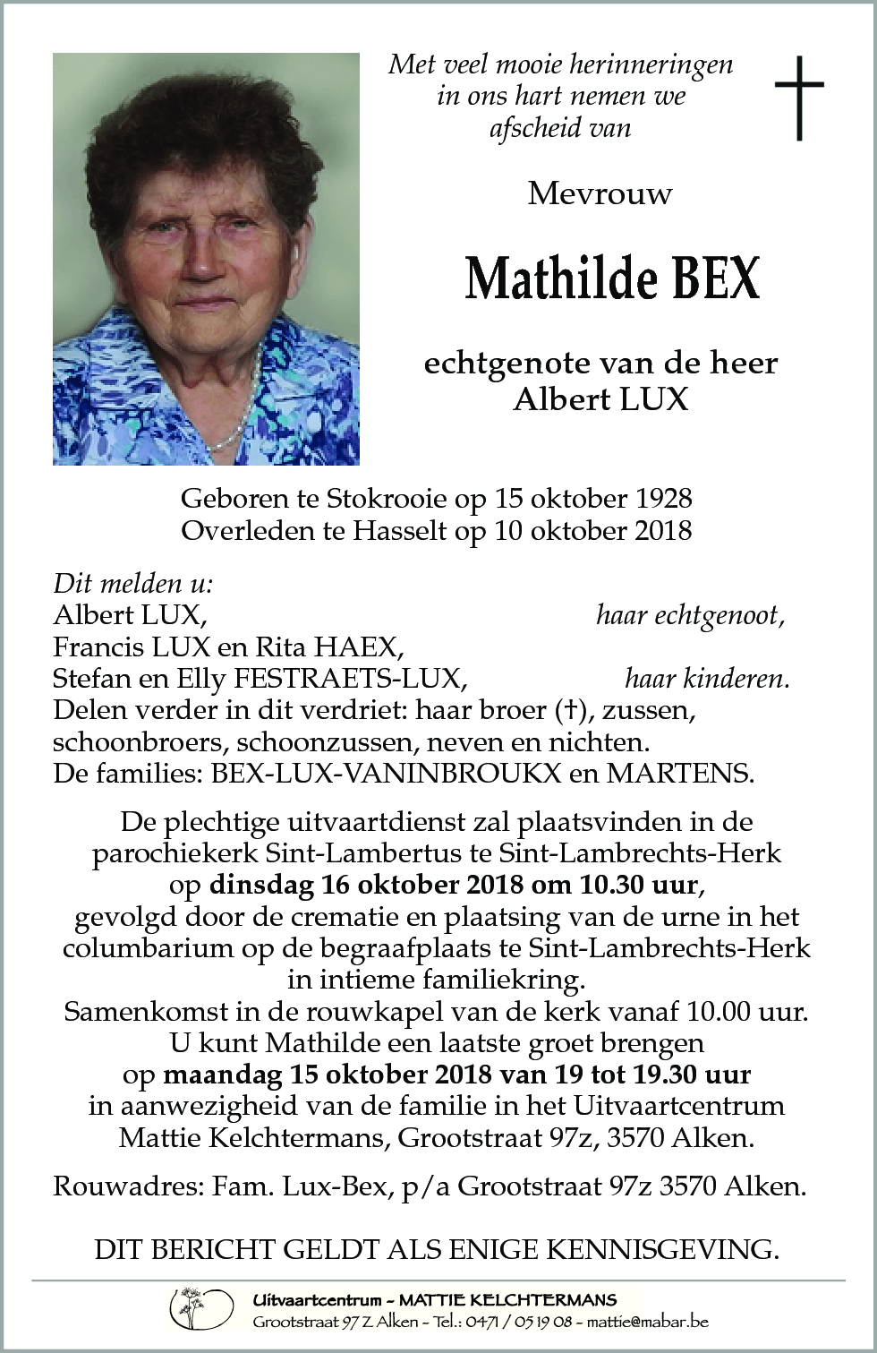 Mathilde BEX