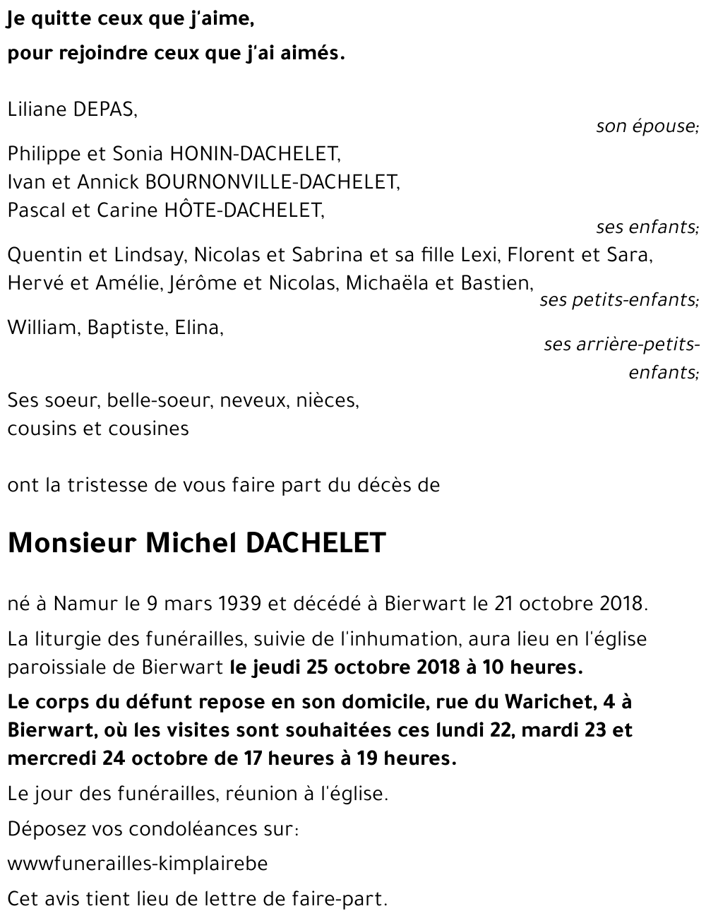 Michel DACHELET