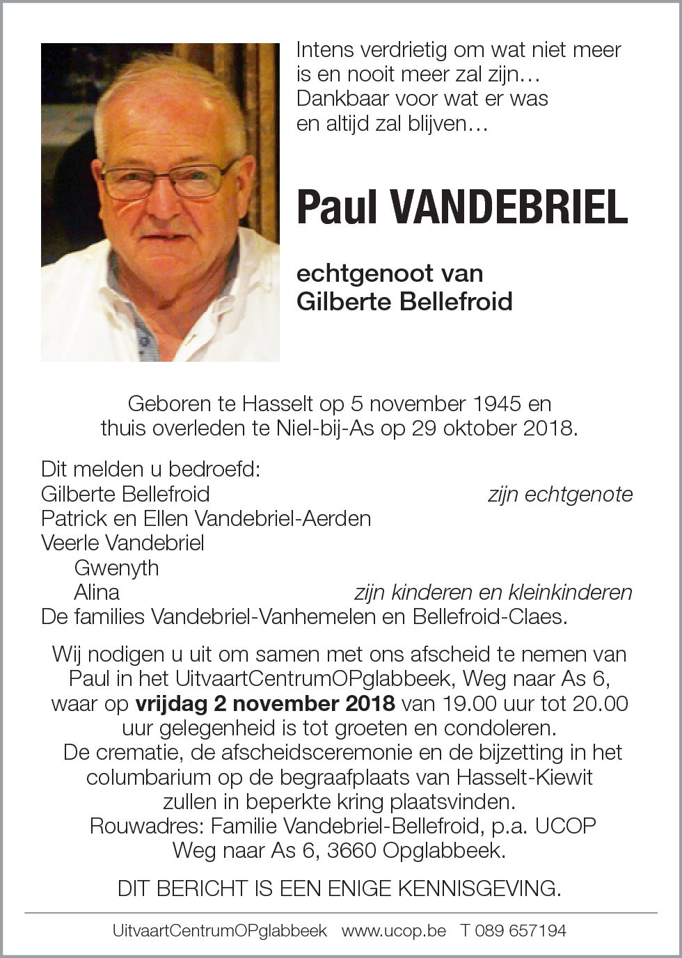 Paul Vandebriel