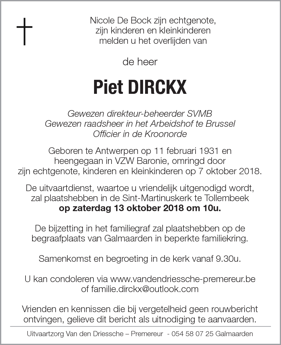 Piet Dirckx