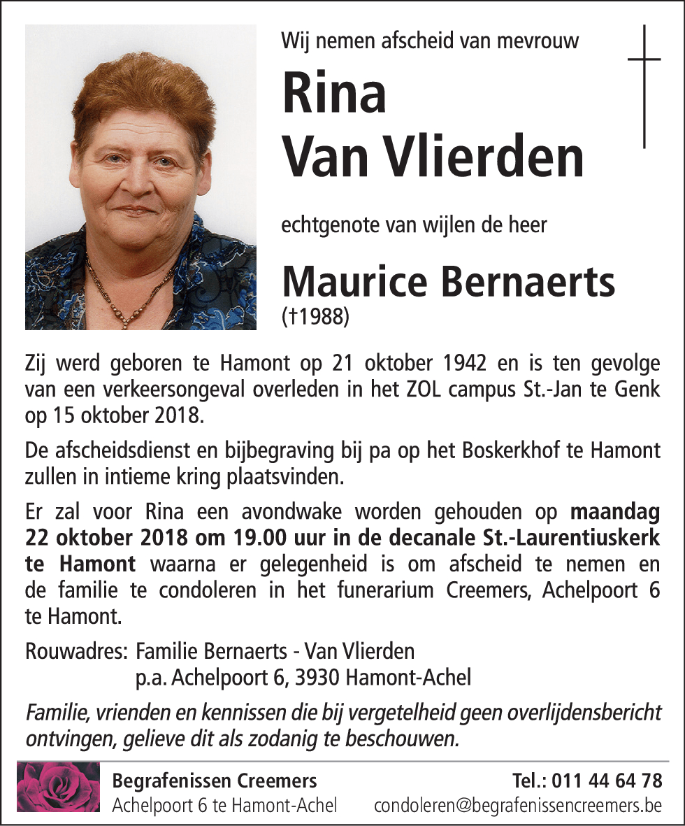 Rina Van Vlierden