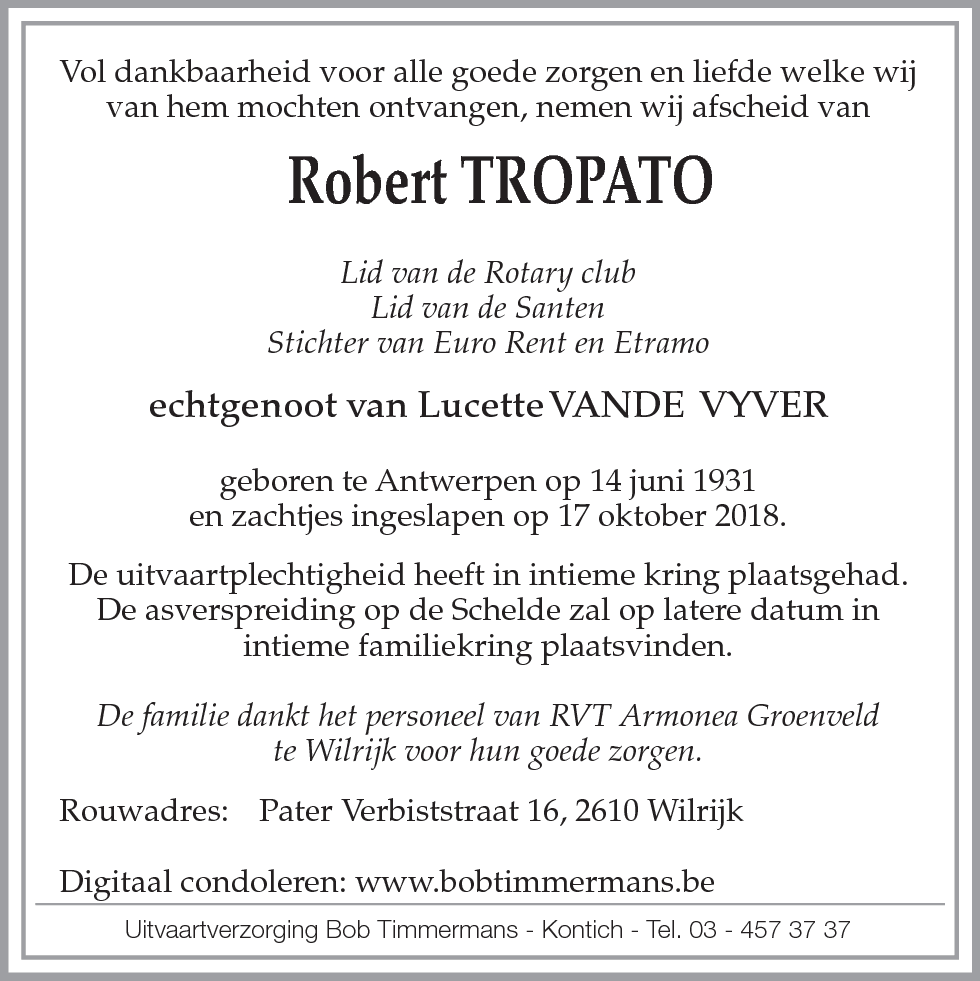 Robert Tropato