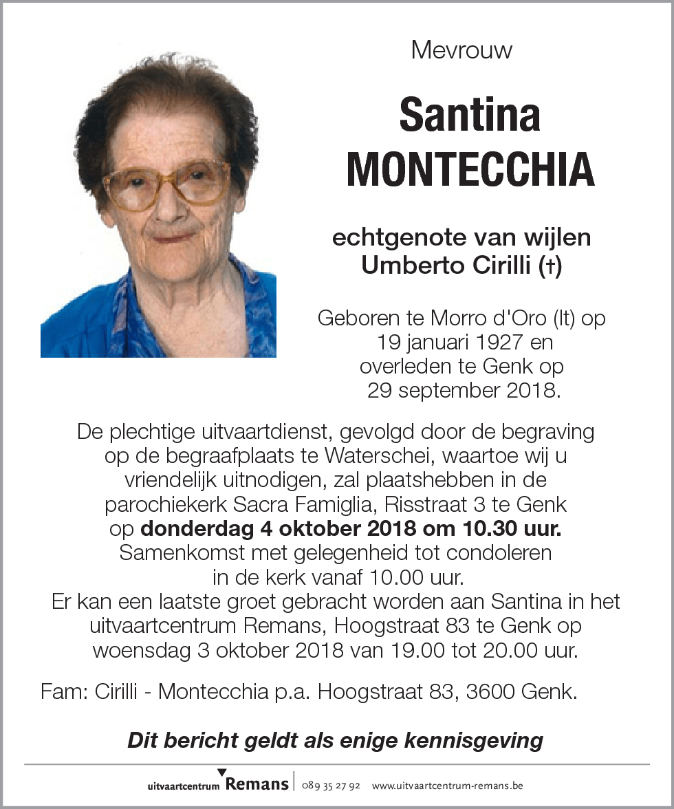 Santina Montecchia