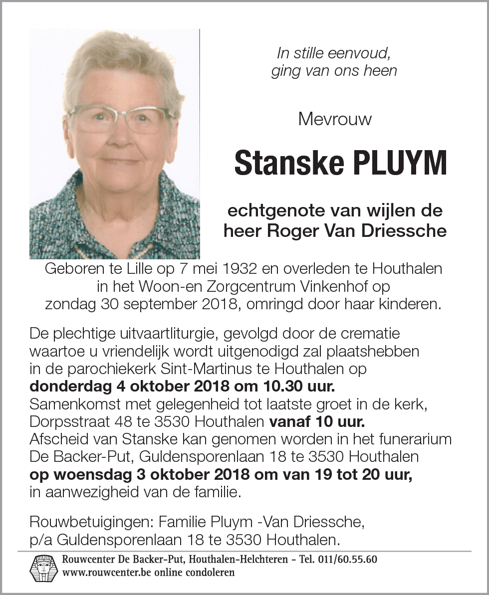 Stanske Pluym
