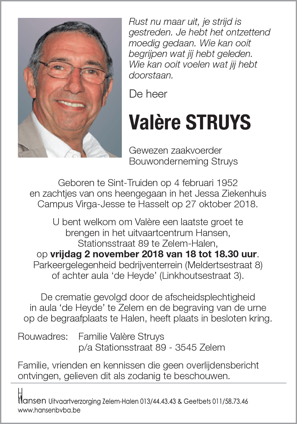 Valère STRUYS