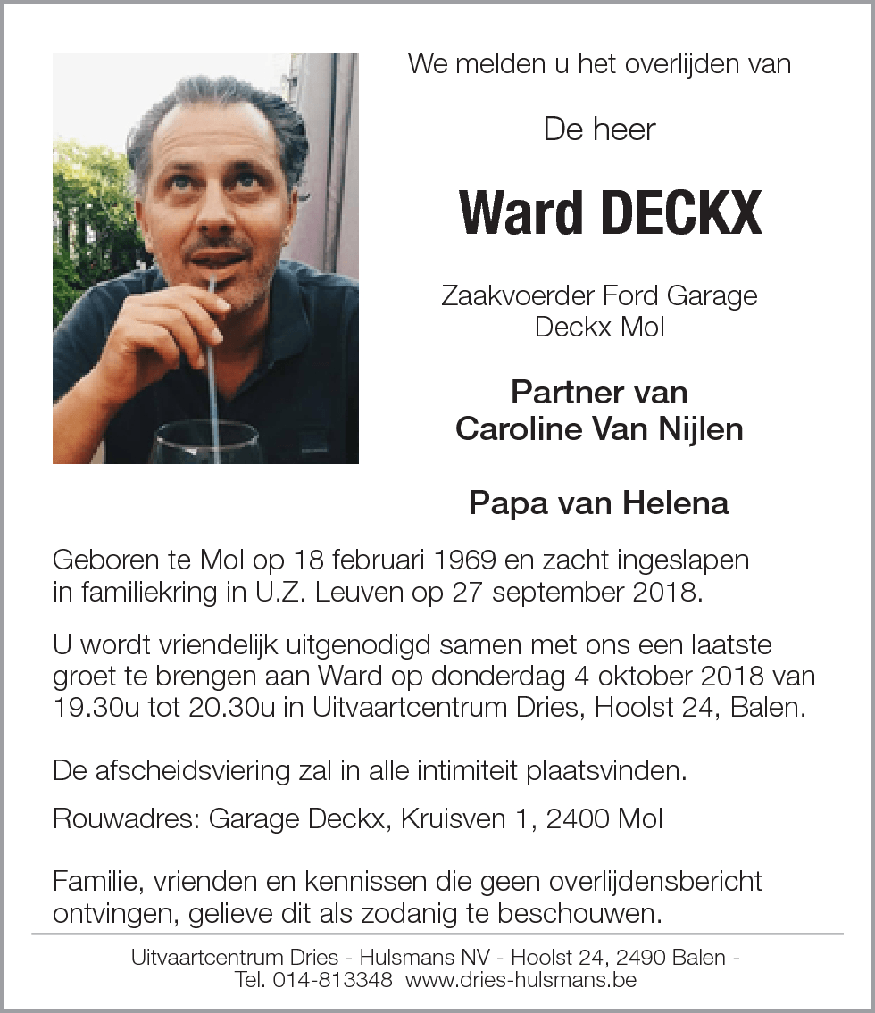 Ward Deckx