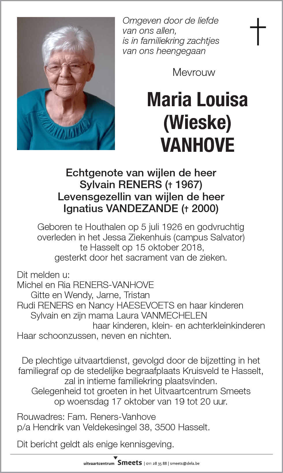 Wiske Vanhove