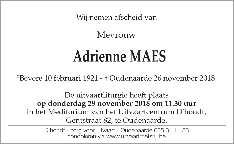 Adrienne Maes
