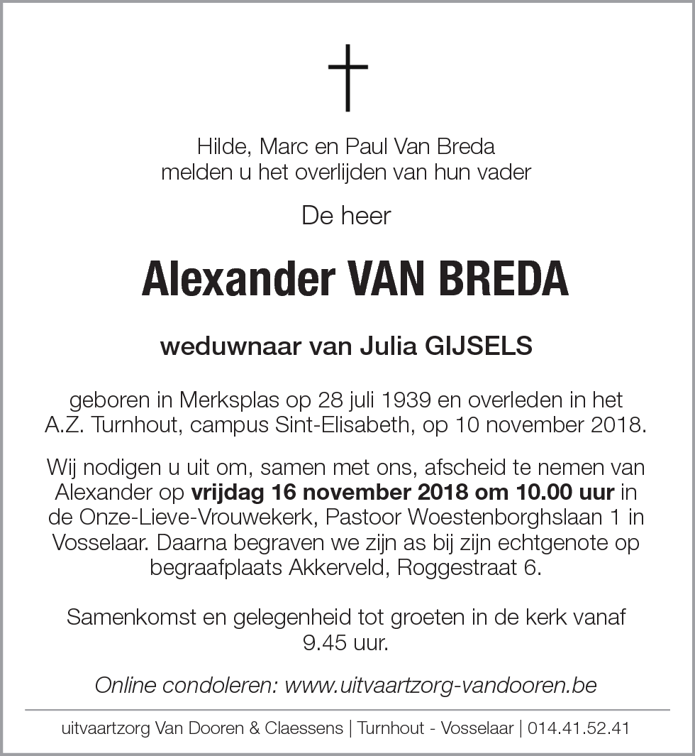 Alexander Van Breda