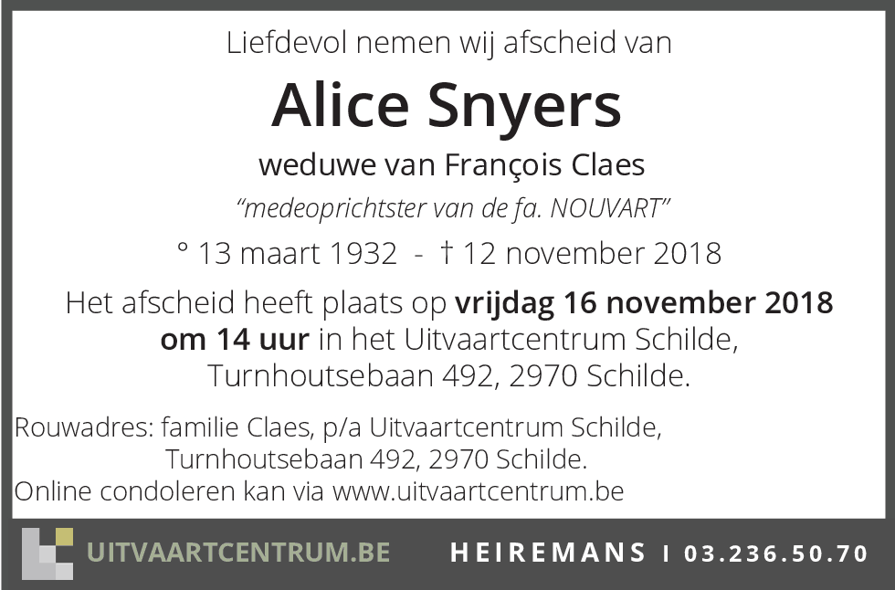 Alice Snyers