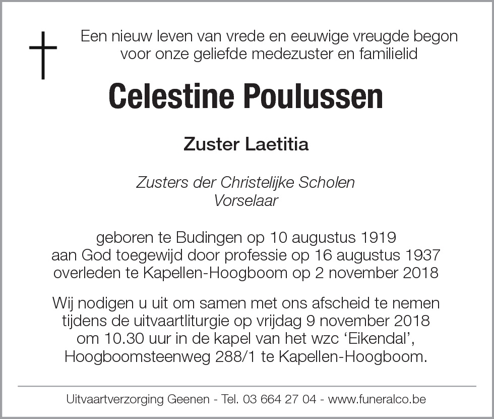 Anna Maria Celestine Poulussen