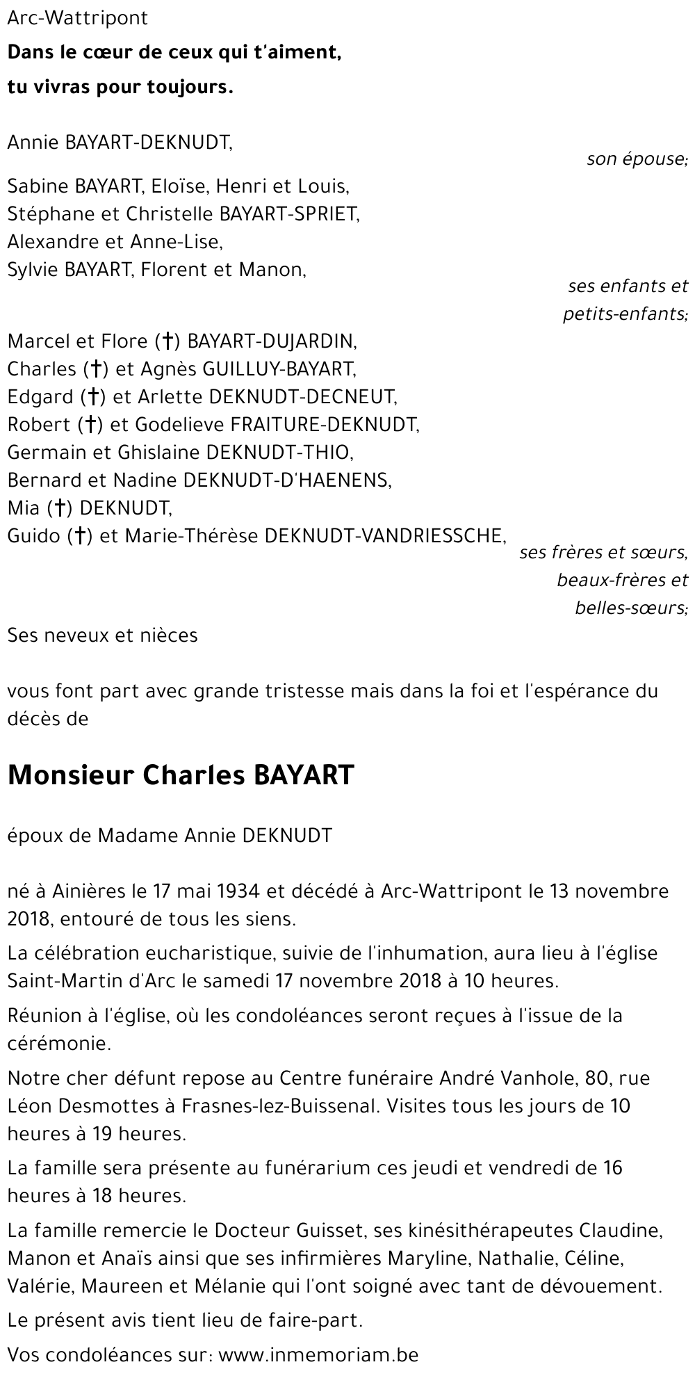 Charles BAYART