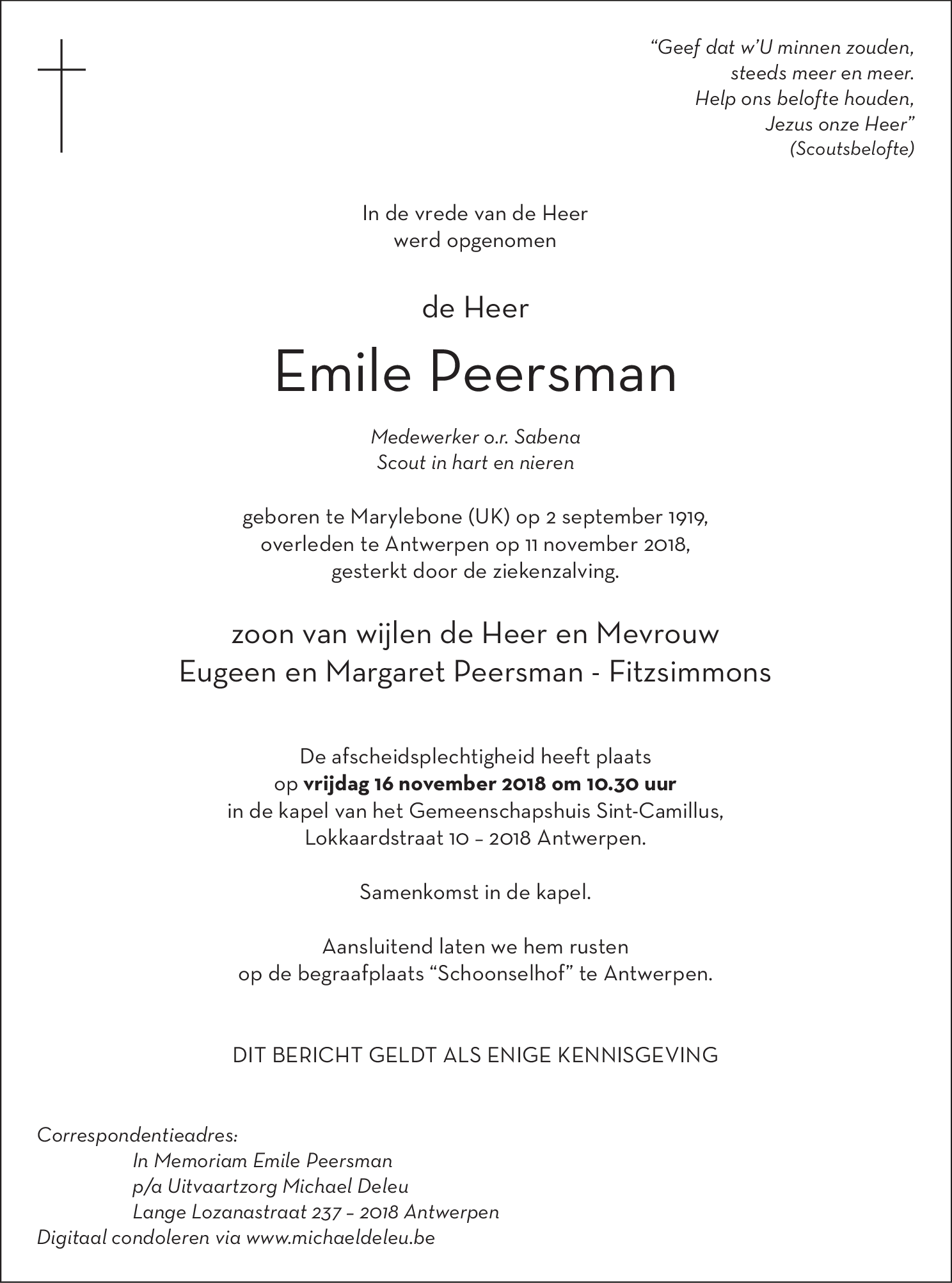 Emile Peersman