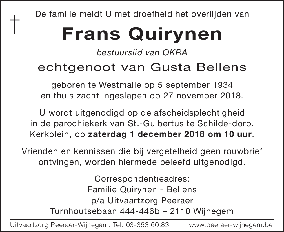 Franciscus Quirynen