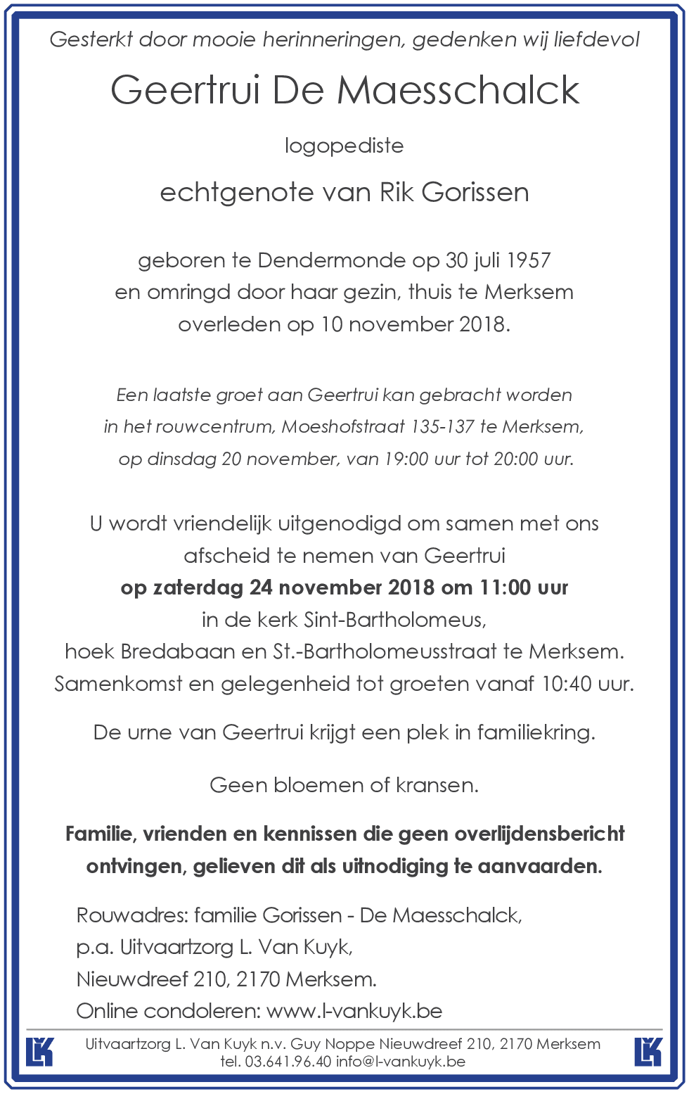 Geertrui De Maesschalck