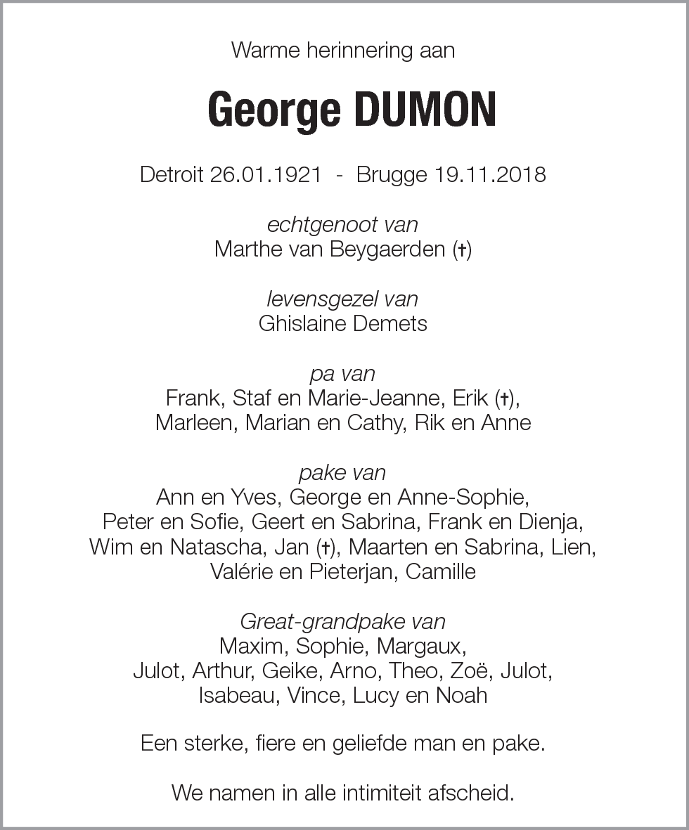 George Dumon