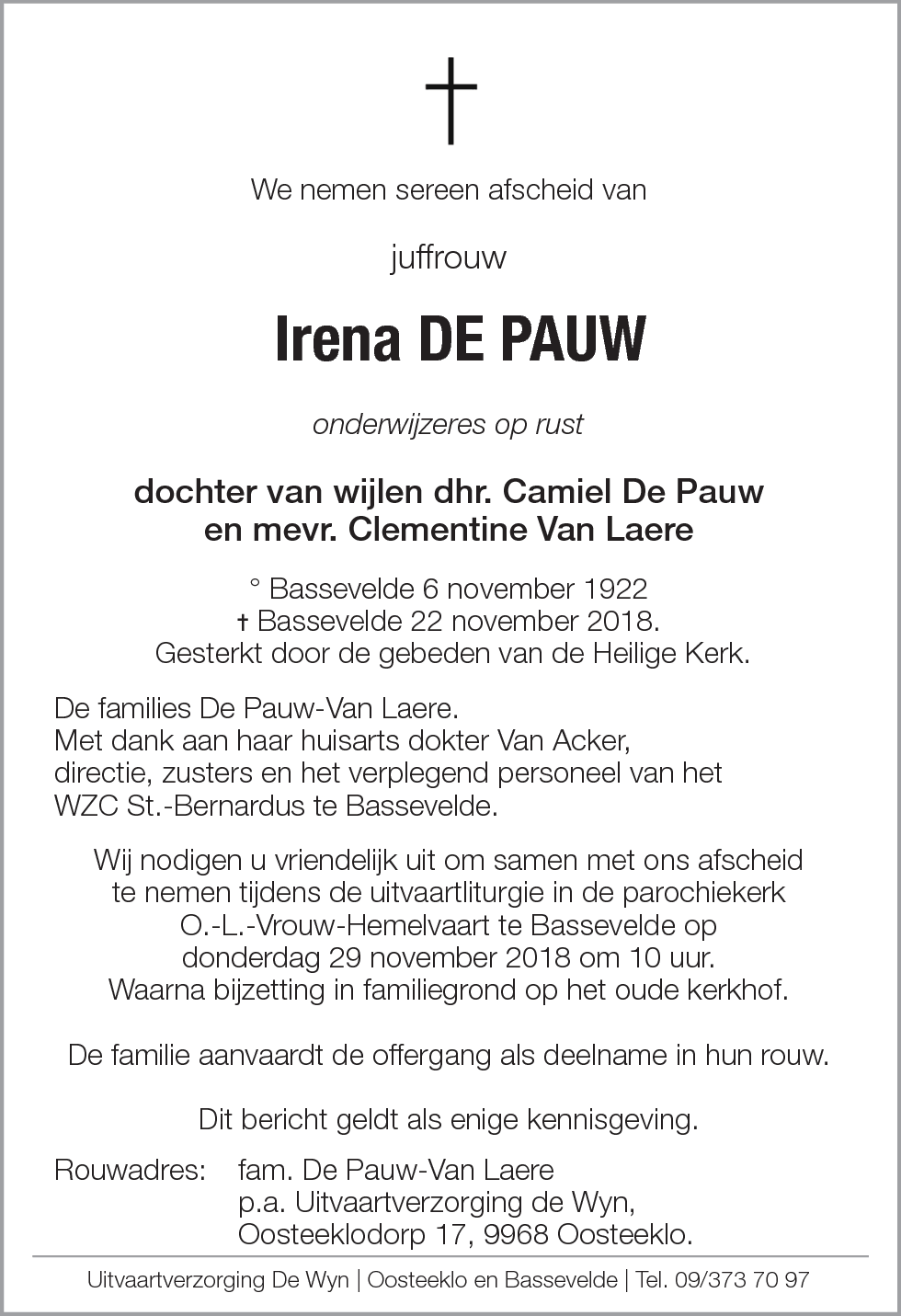 Irena De Pauw