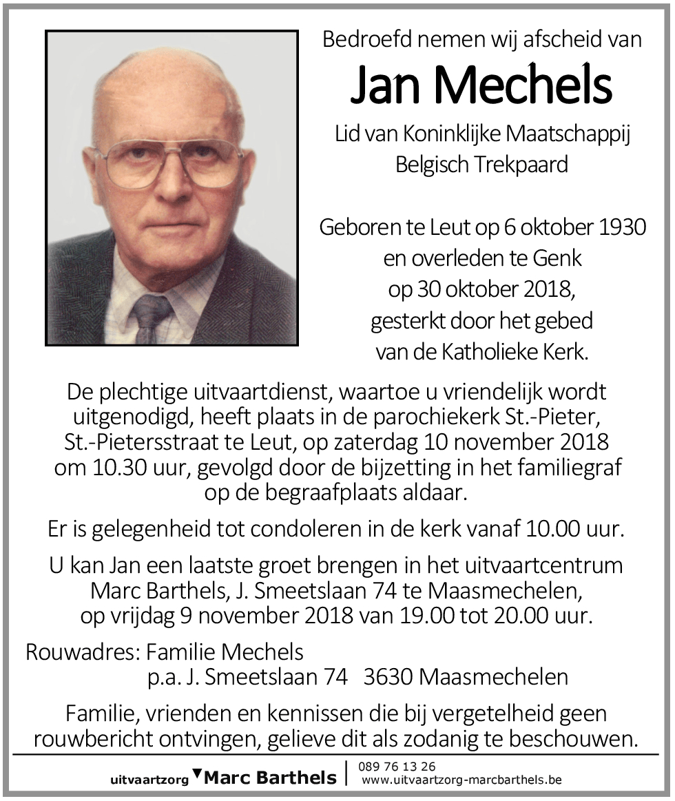 Jan Mechels