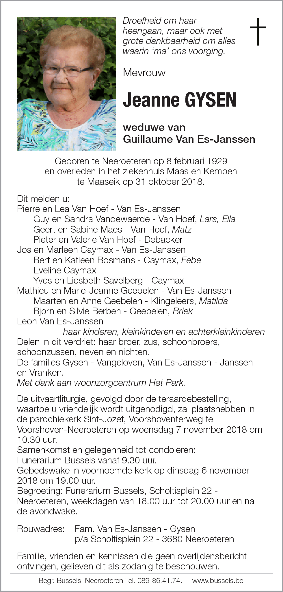 Jeanne GYSEN