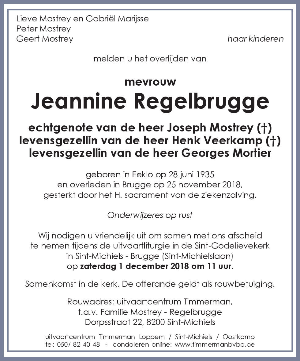 jeannine Regelbrugge