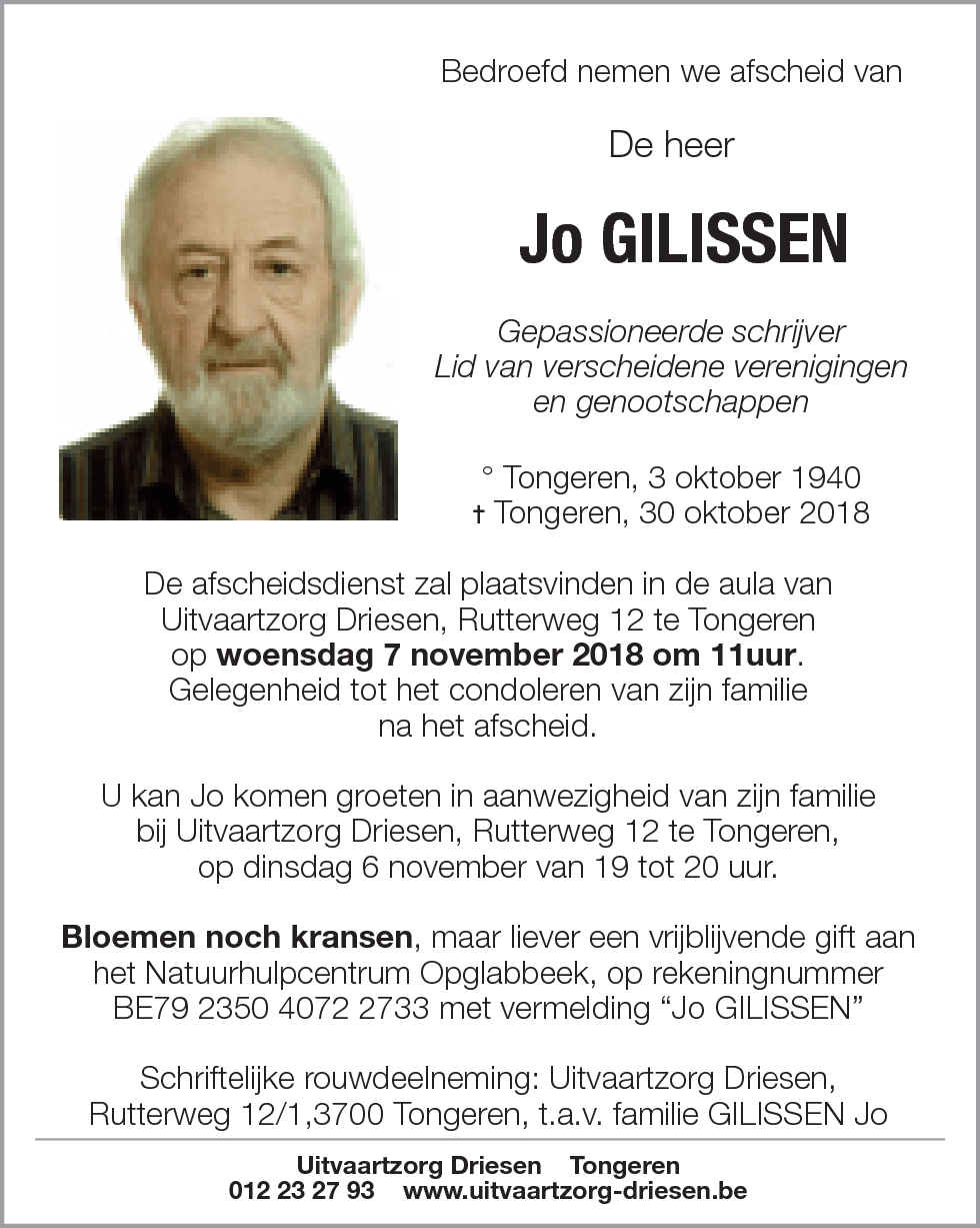 Jo Gilissen