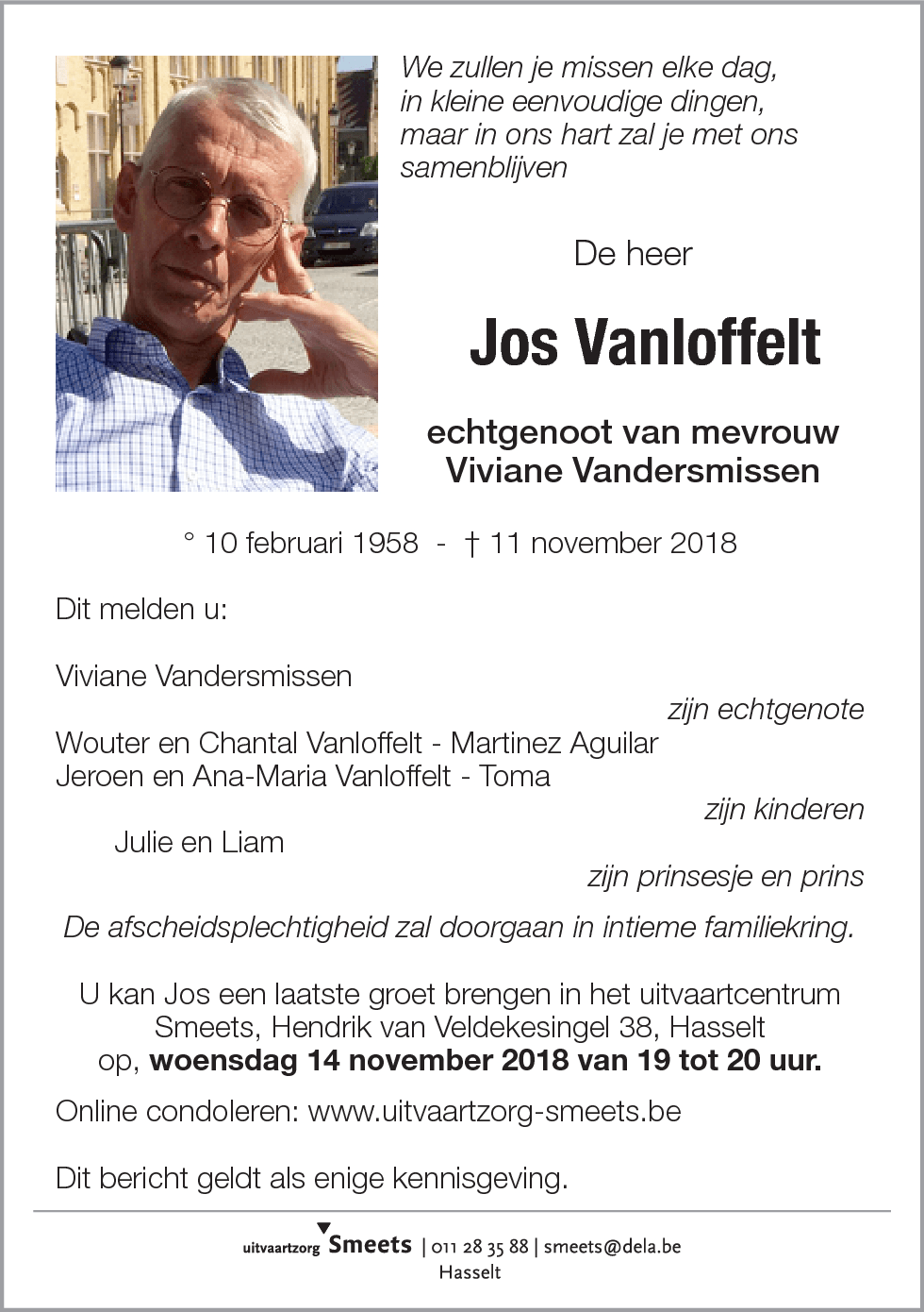 Jos Vanloffelt
