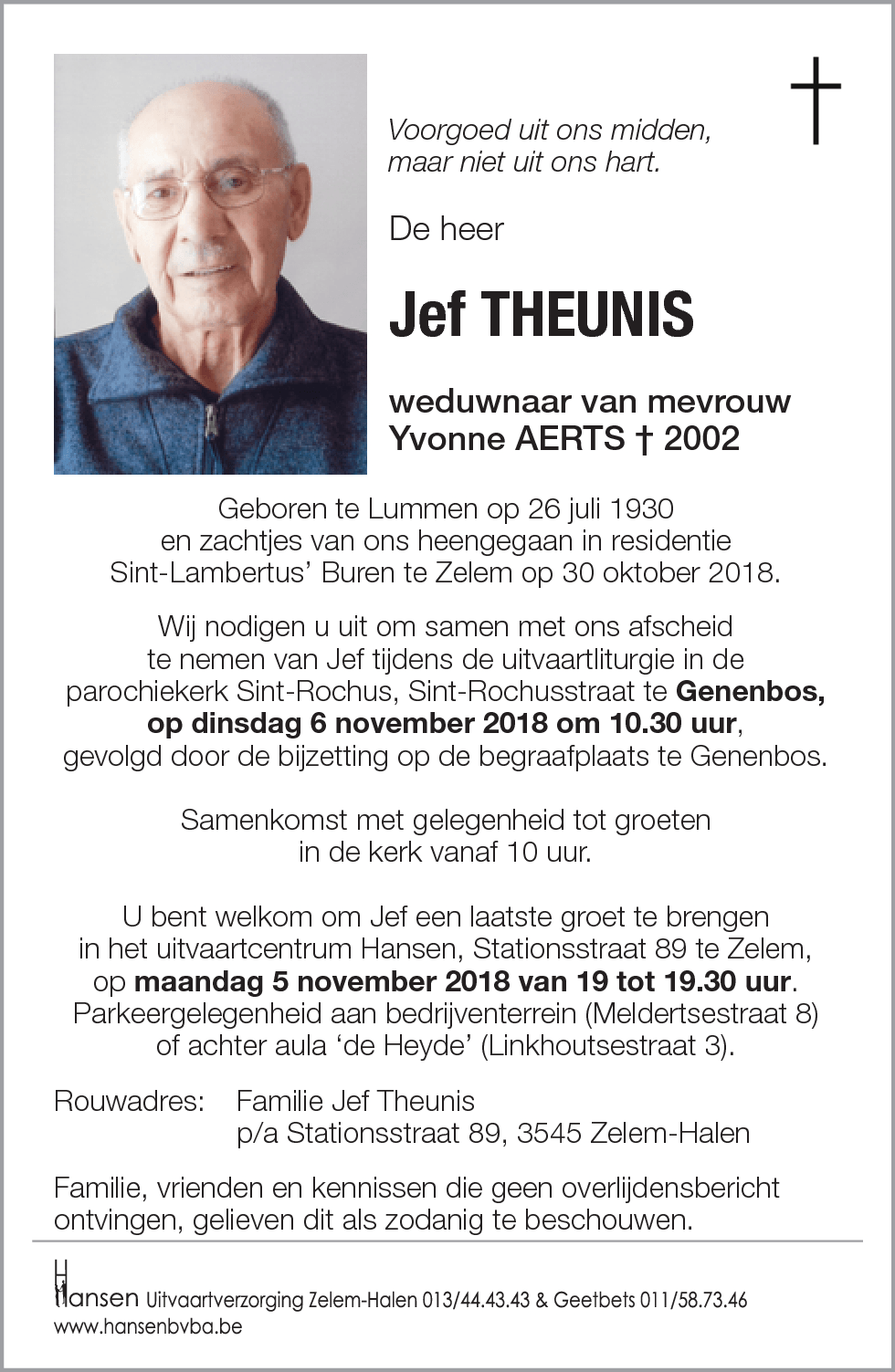 Joseph THEUNIS