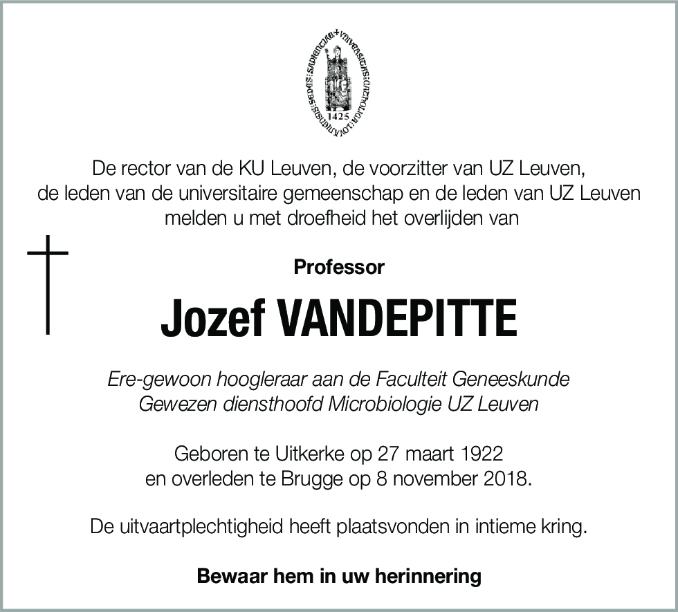 Jozef VANDEPITTE
