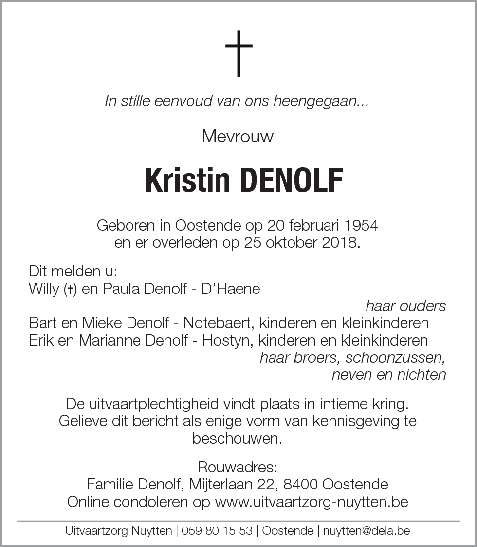 Kristin Denolf