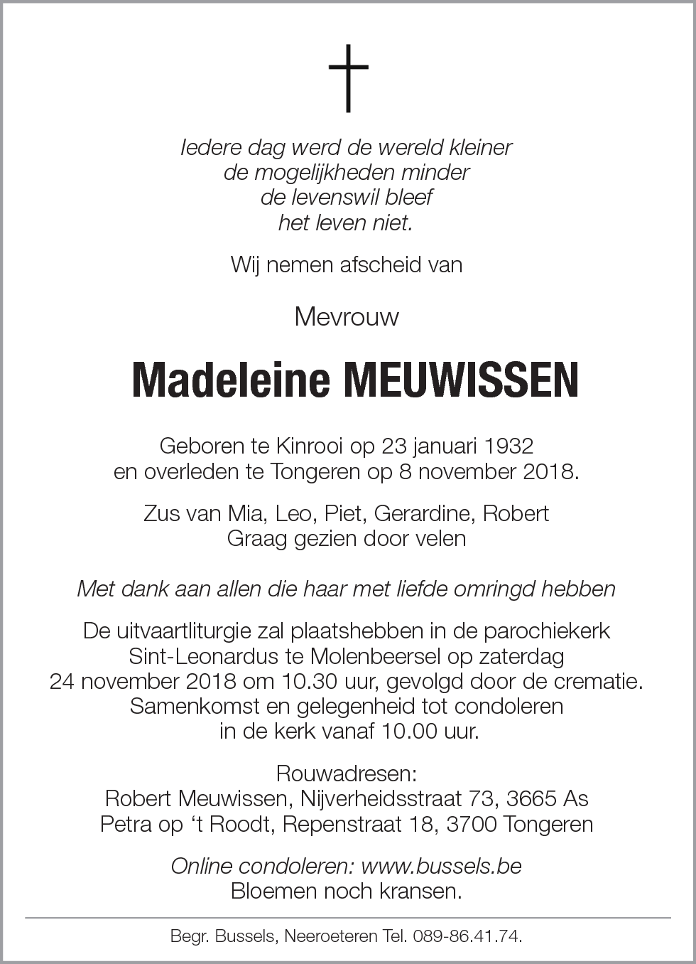 Madeleine MEUWISSEN