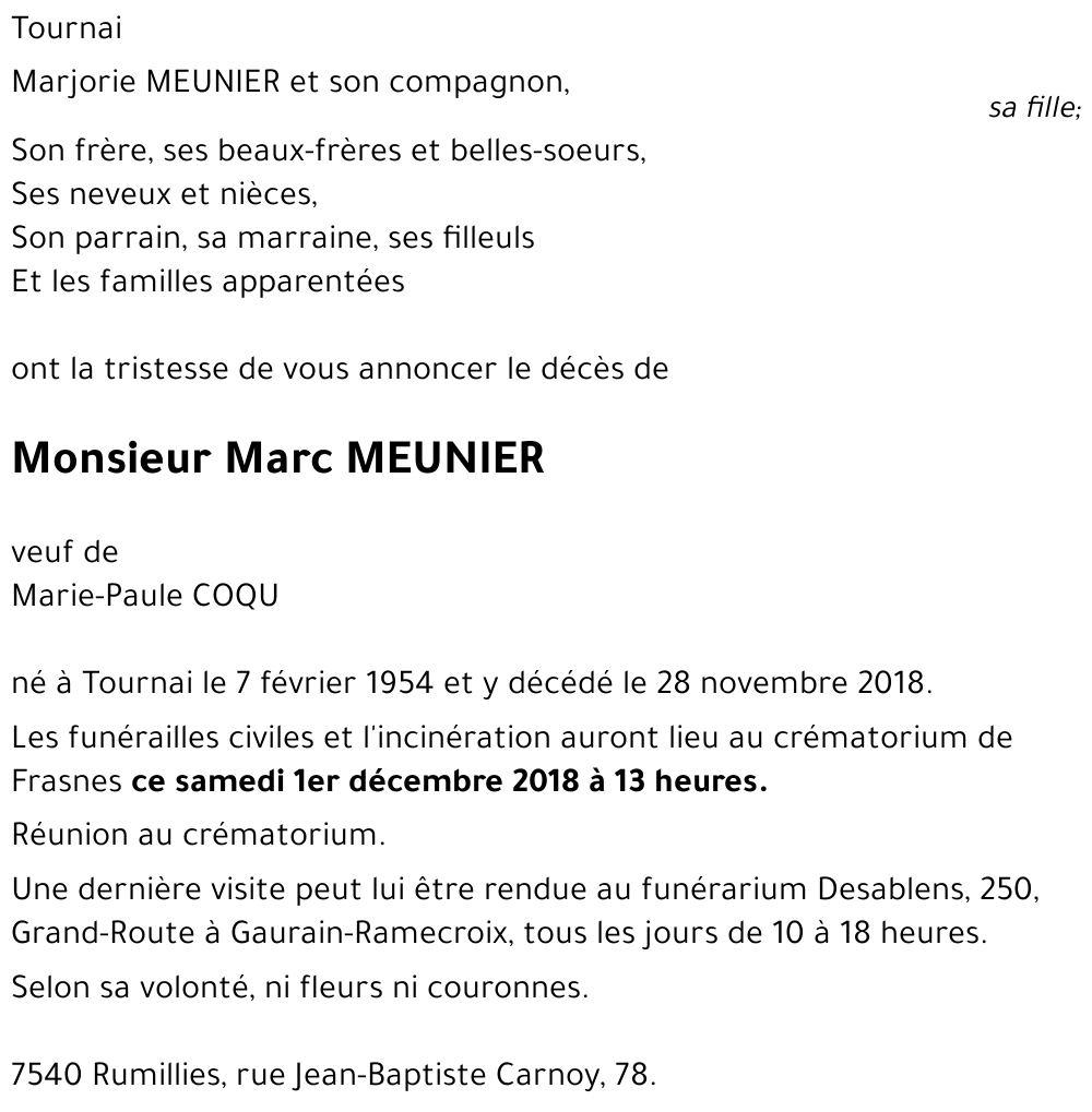 Marc MEUNIER
