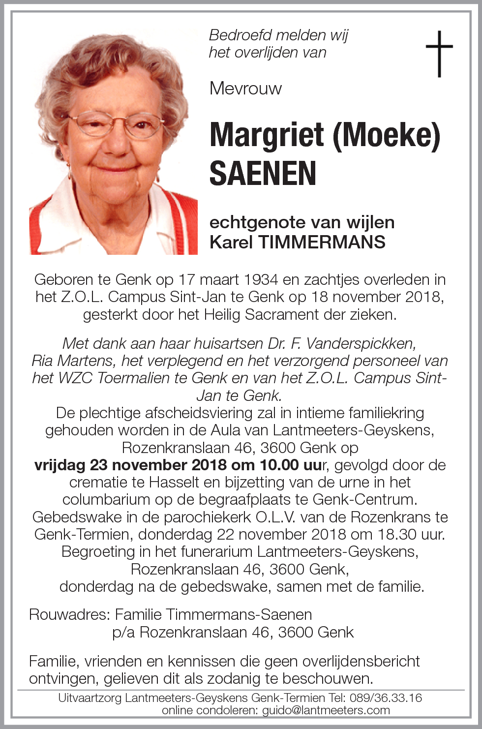 Margriet SAENEN
