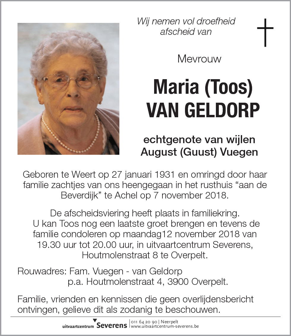 Maria van Geldorp