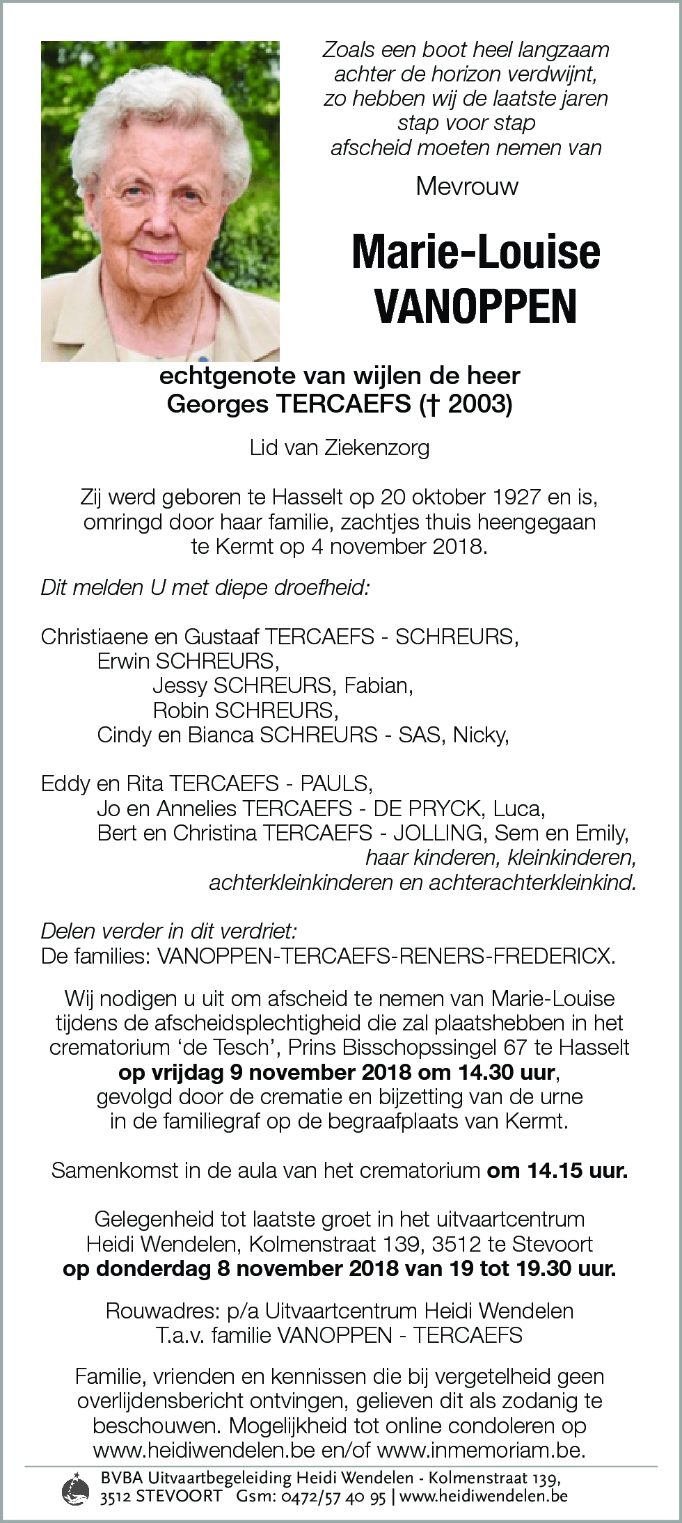 Marie-Louise Vanoppen