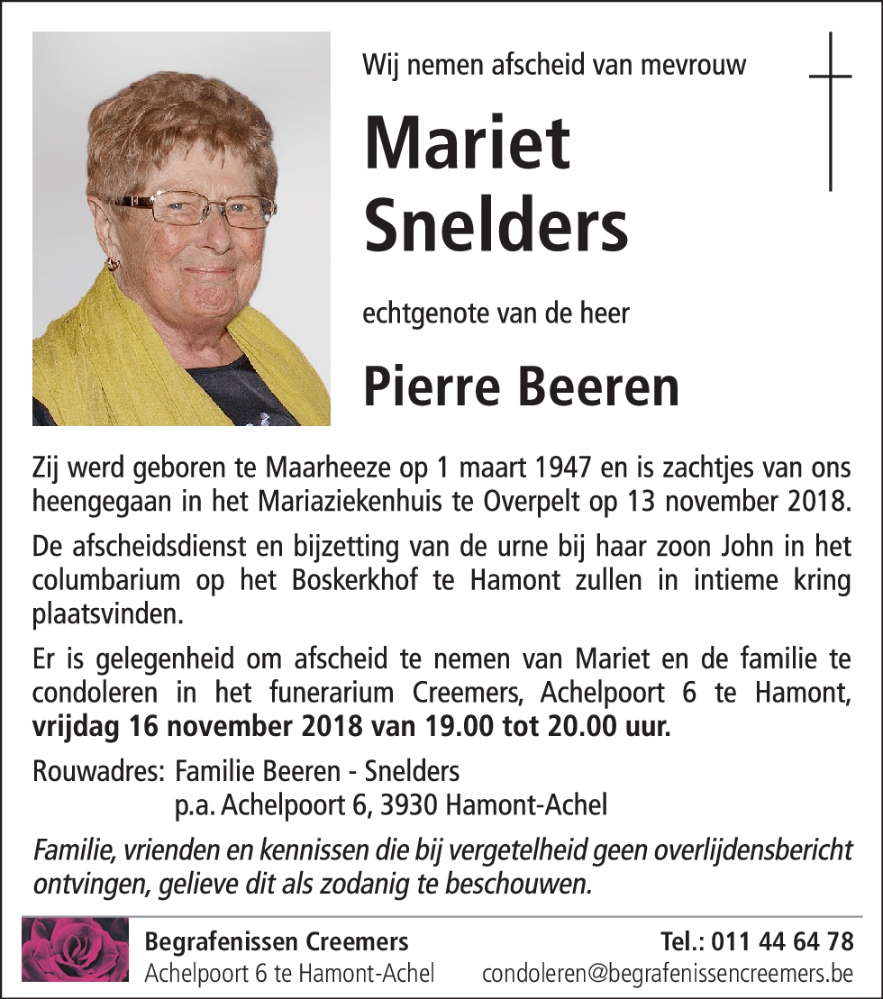 Mariet Snelders