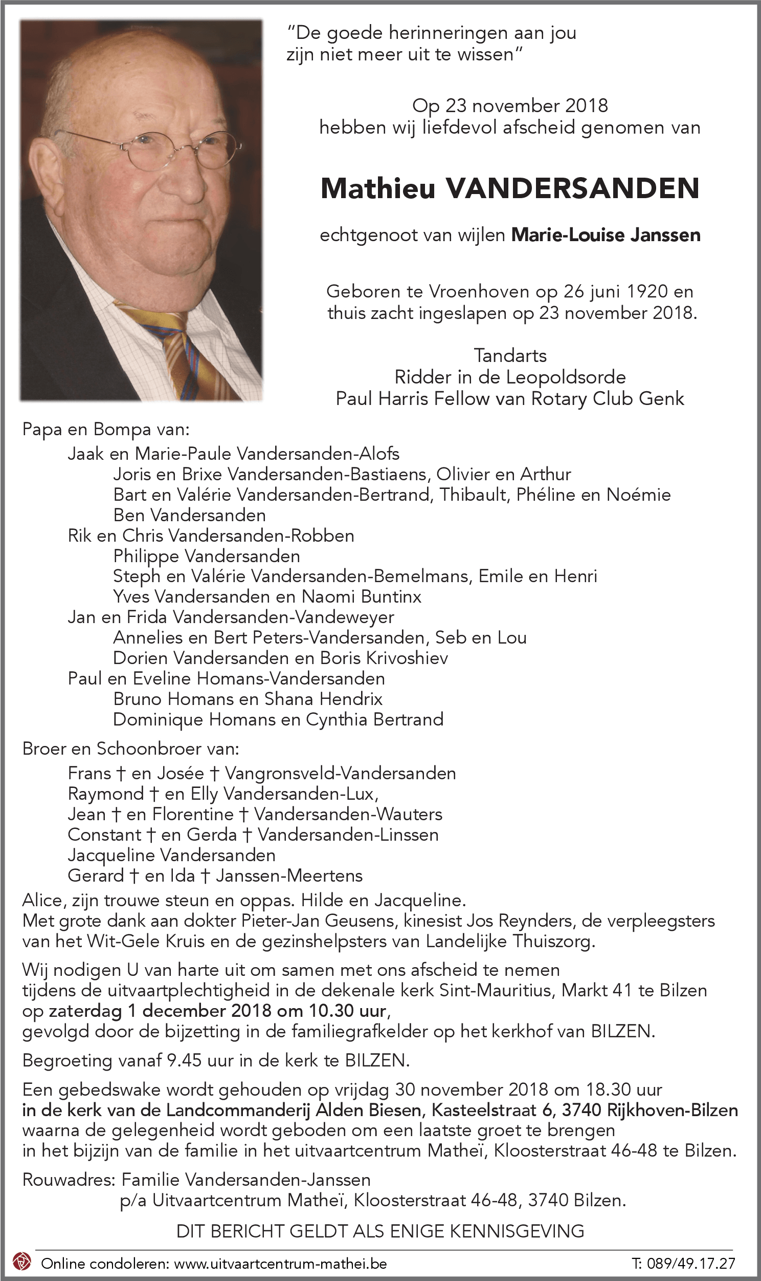 Mathieu Vandersanden