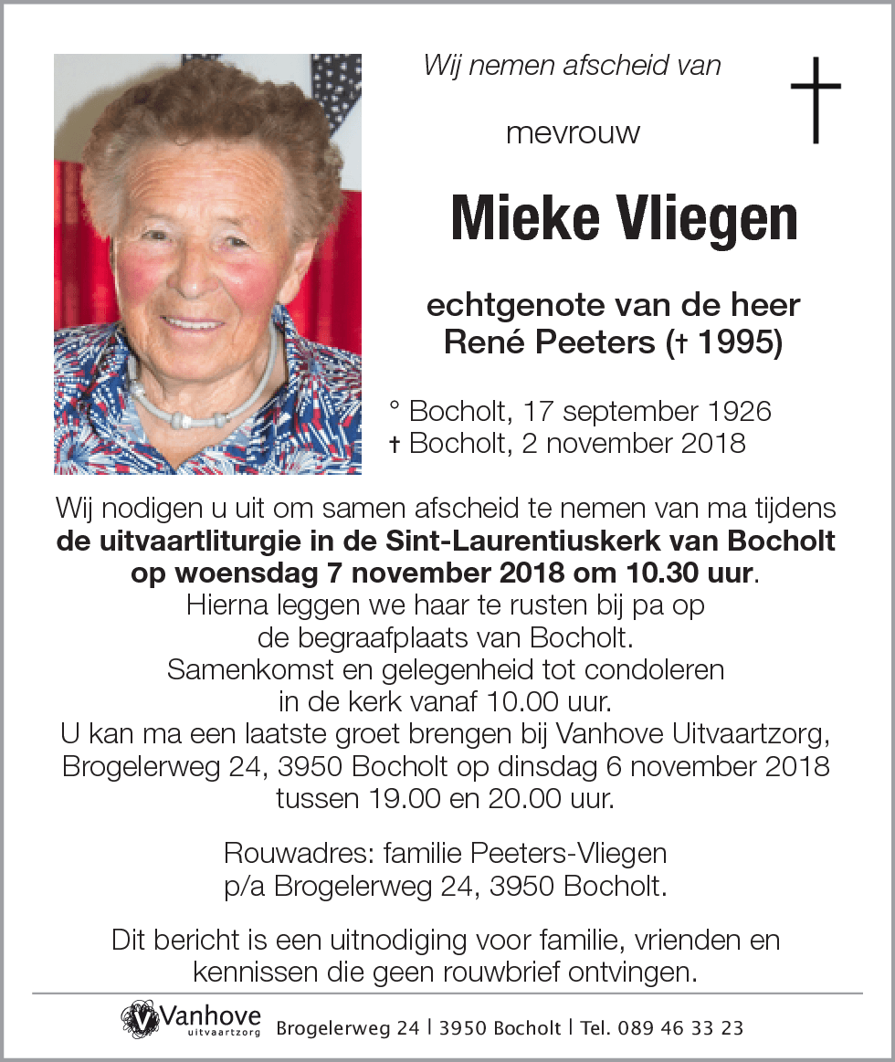 Mieke Vliegen
