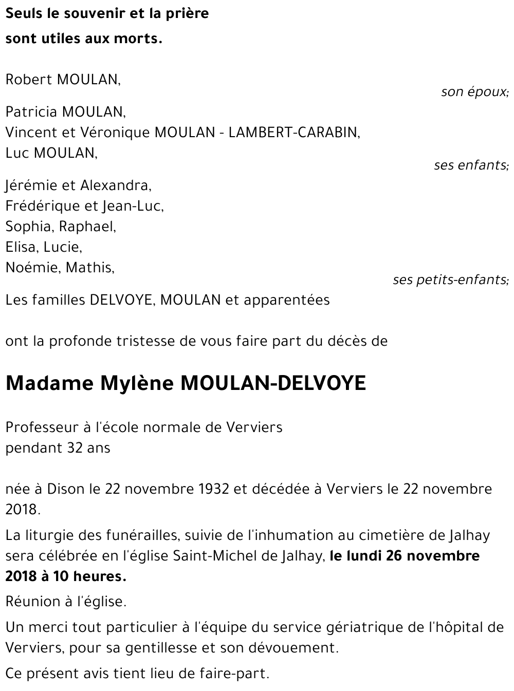 Mylène MOULAN-DELVOYE