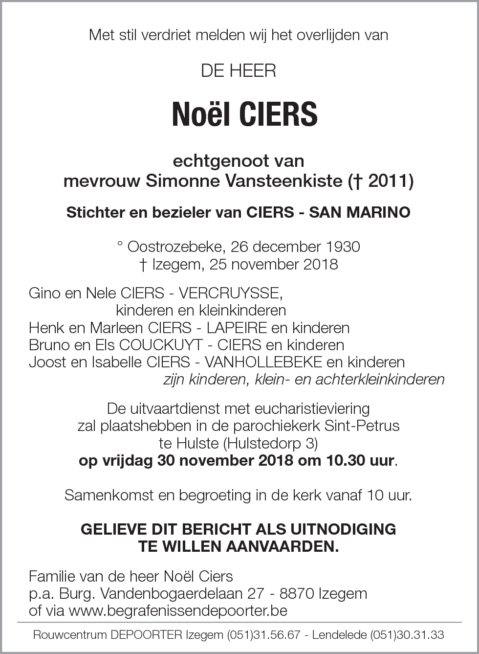 Noël Ciers