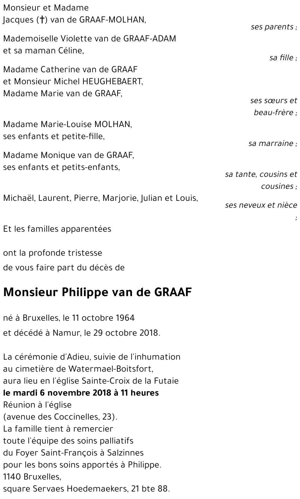 Philippe van de GRAAF