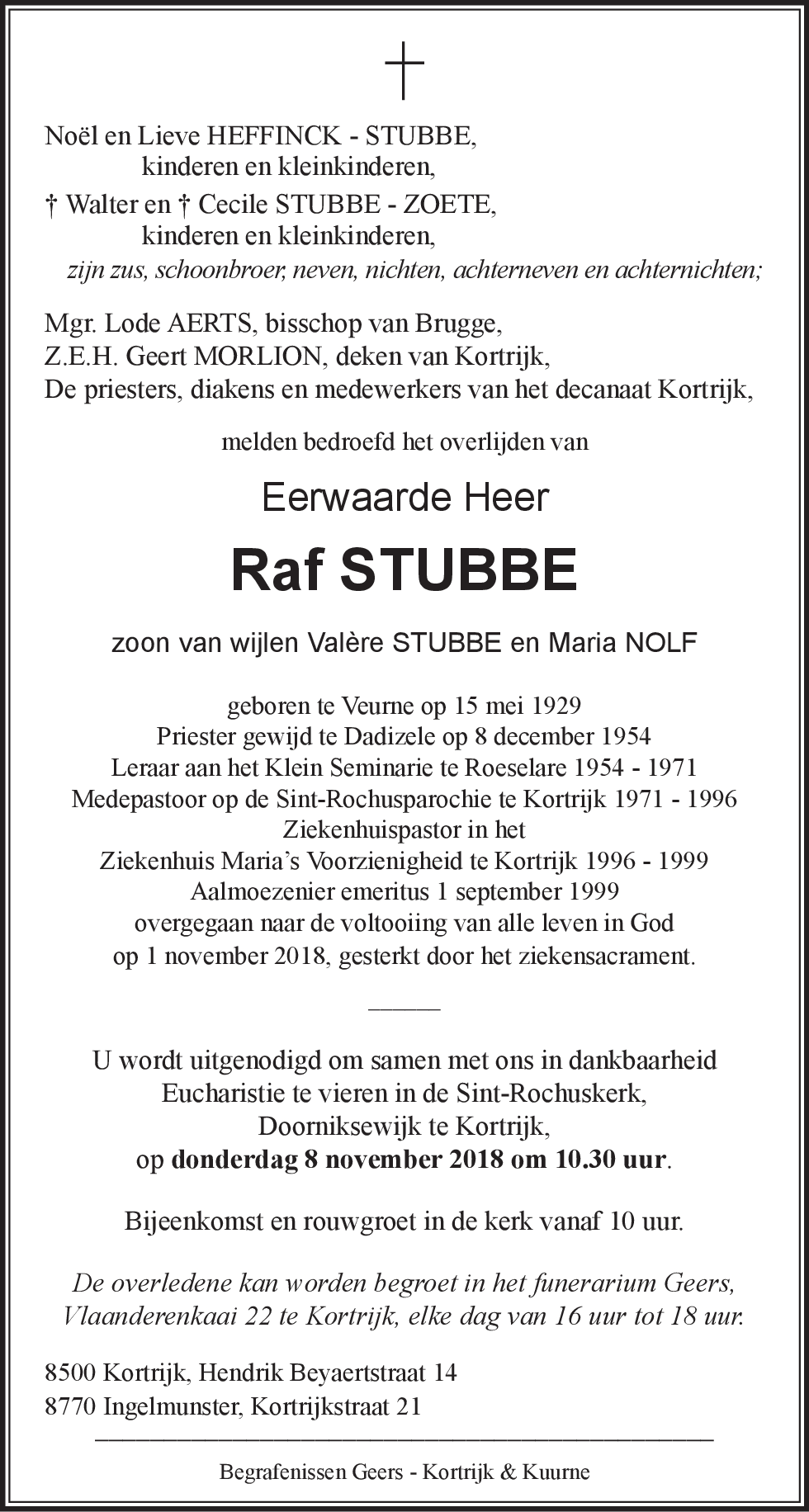Raf STUBBE