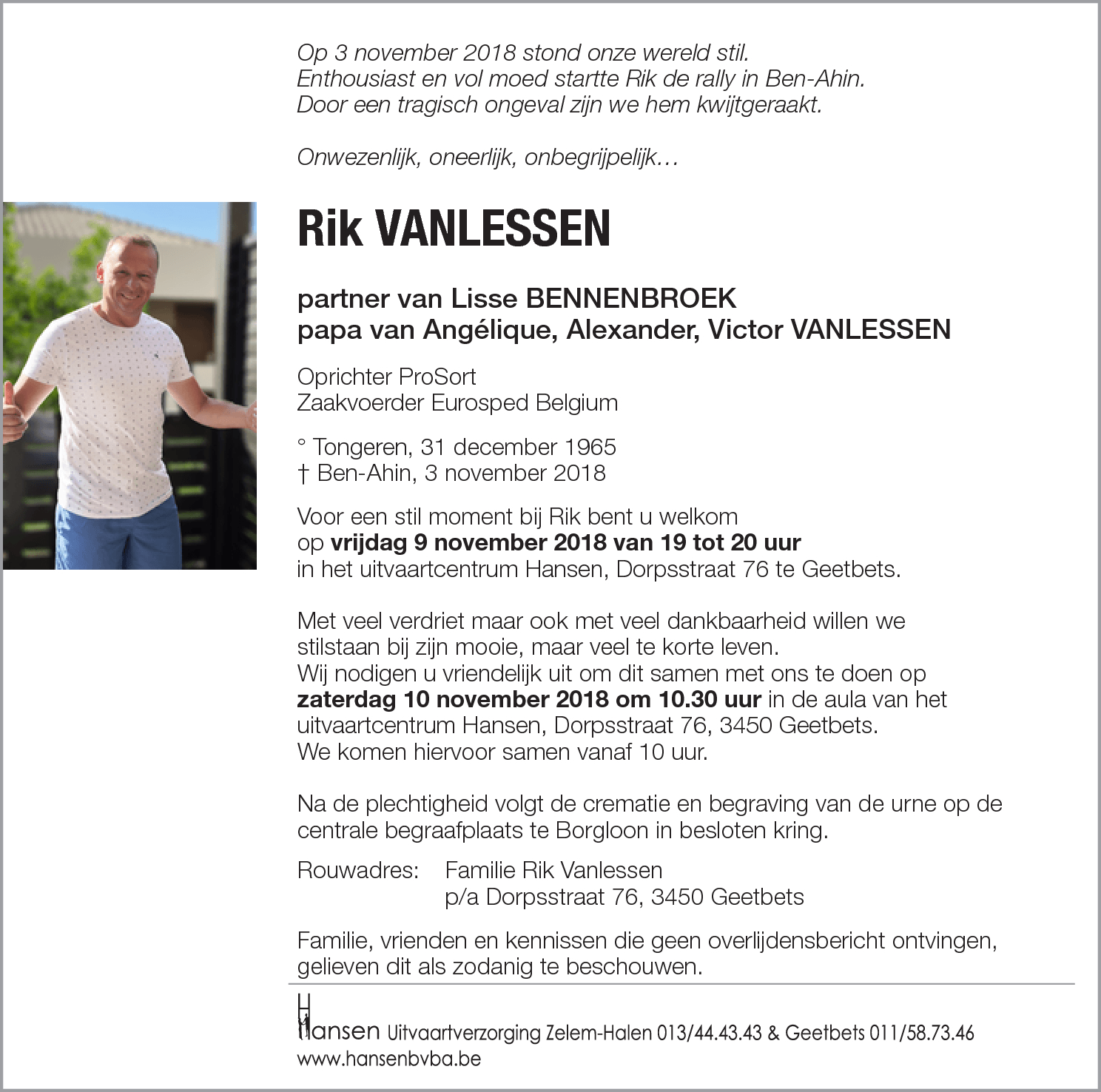 Rik VANLESSEN