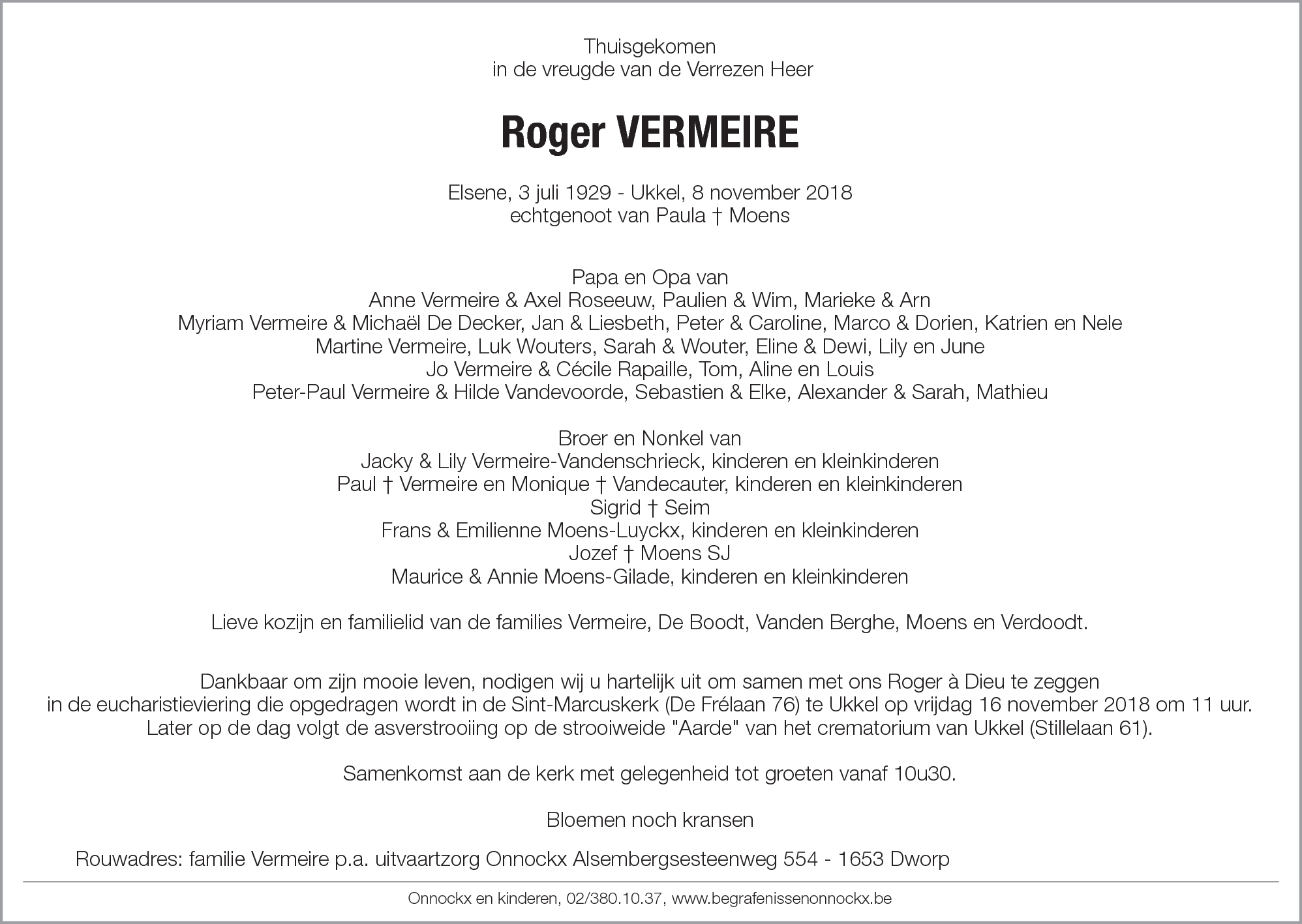 Roger Vermeire