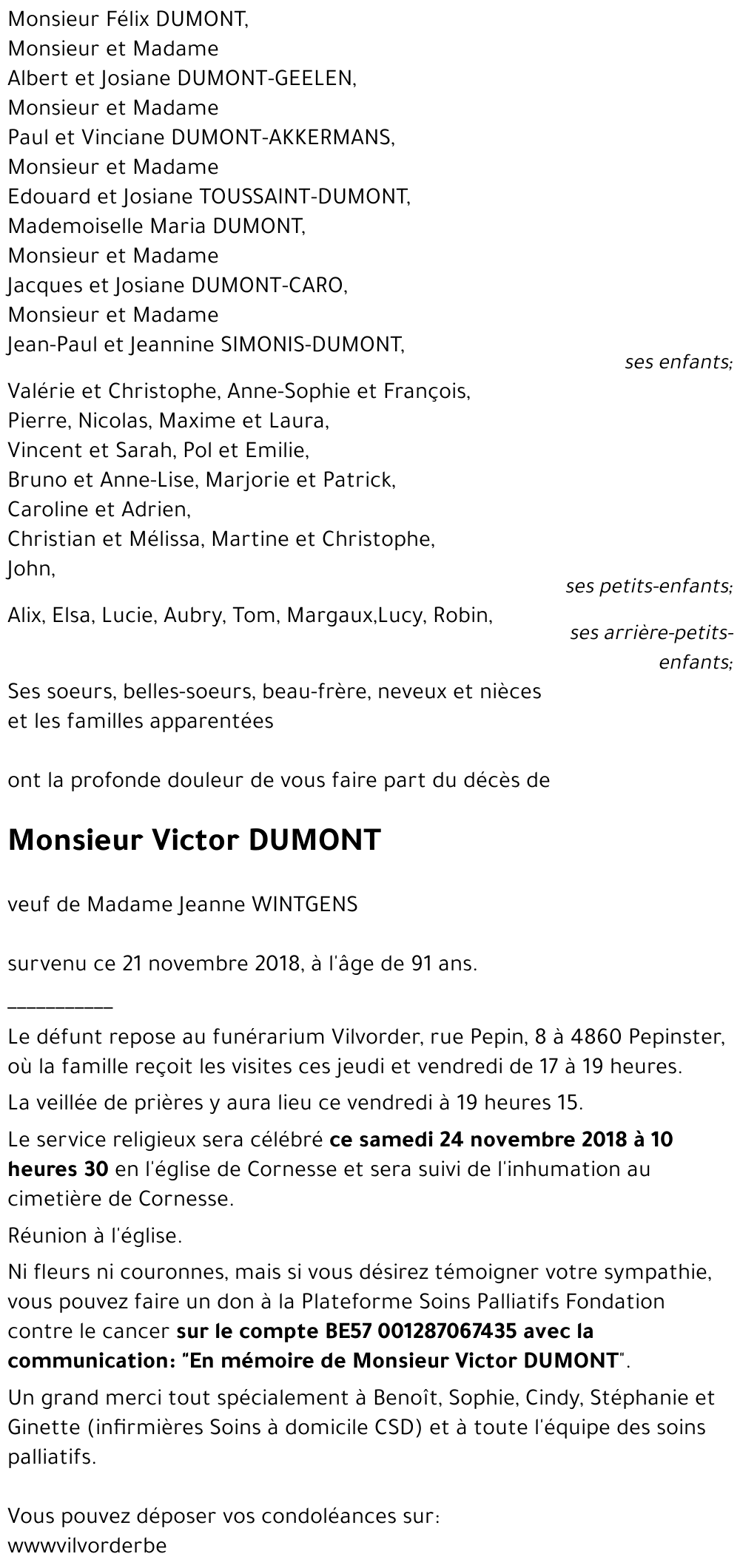 Victor DUMONT