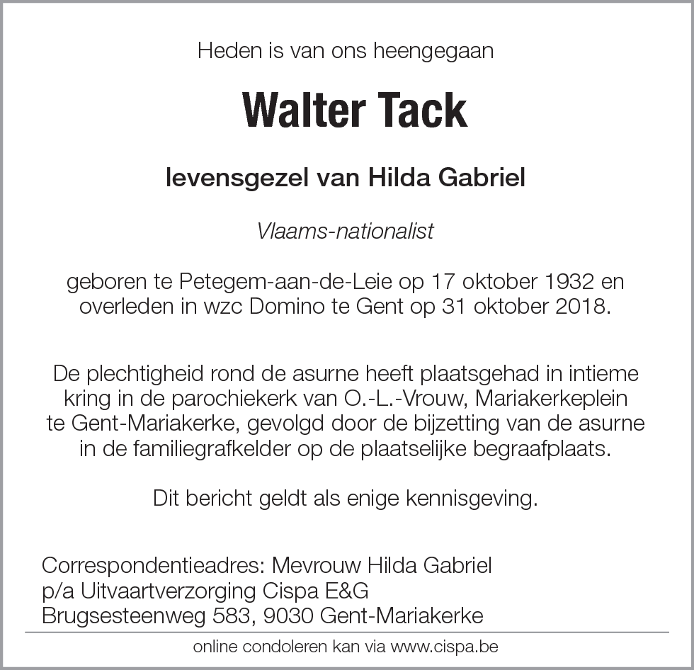 Walter Tack