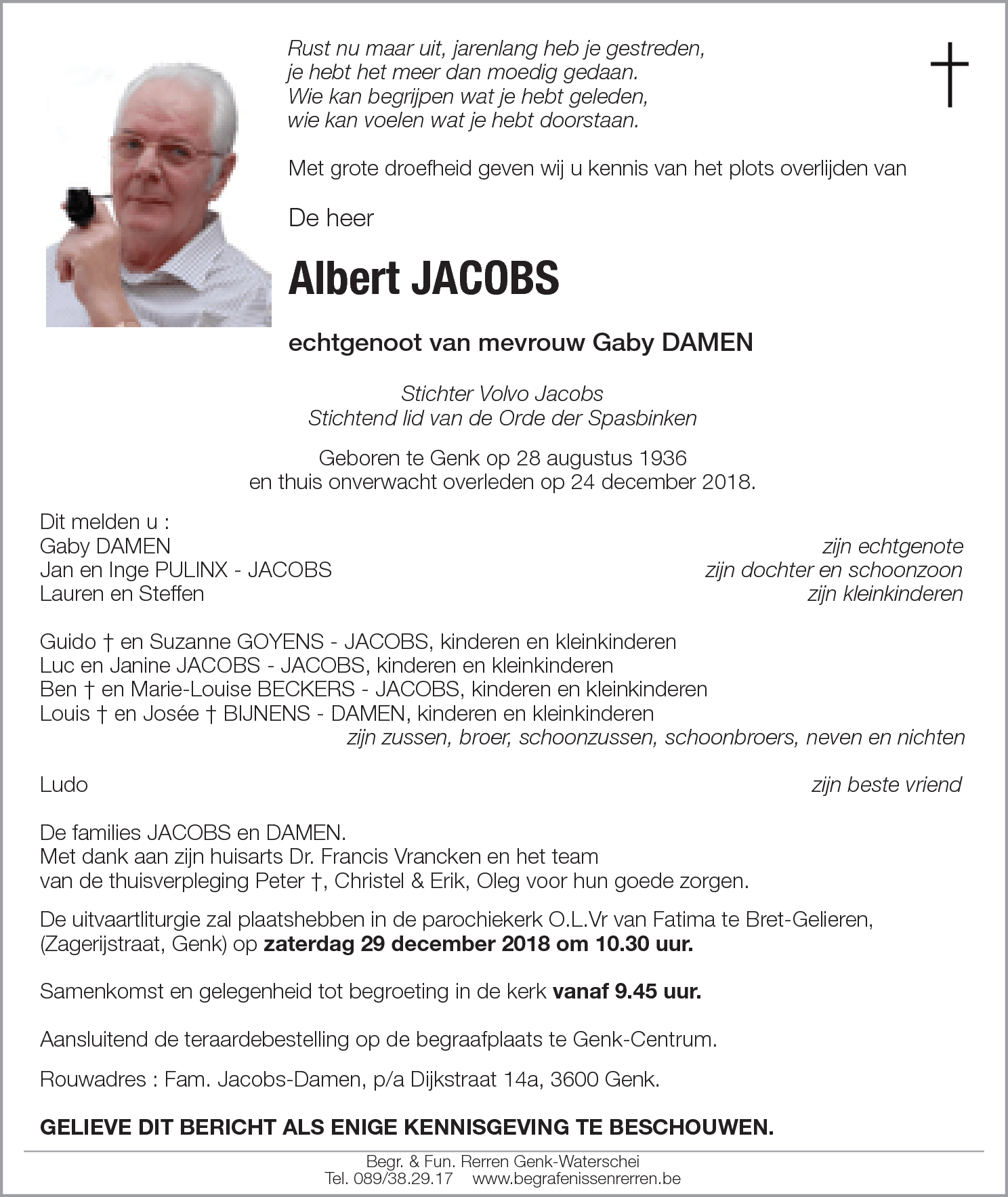 Albert JACOBS