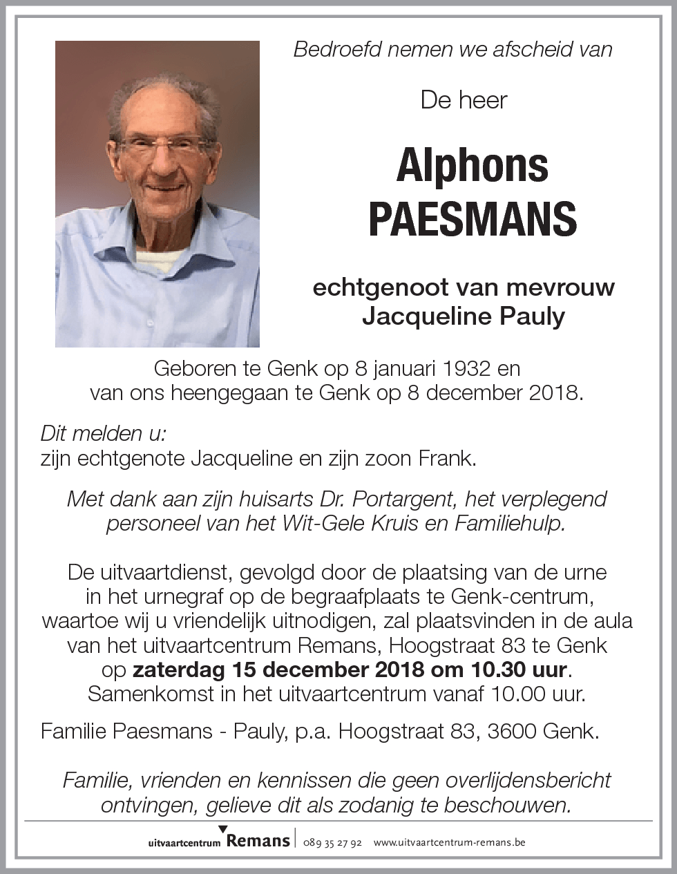 Alphons Paesmans