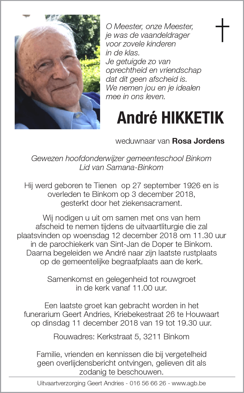André Hikketik